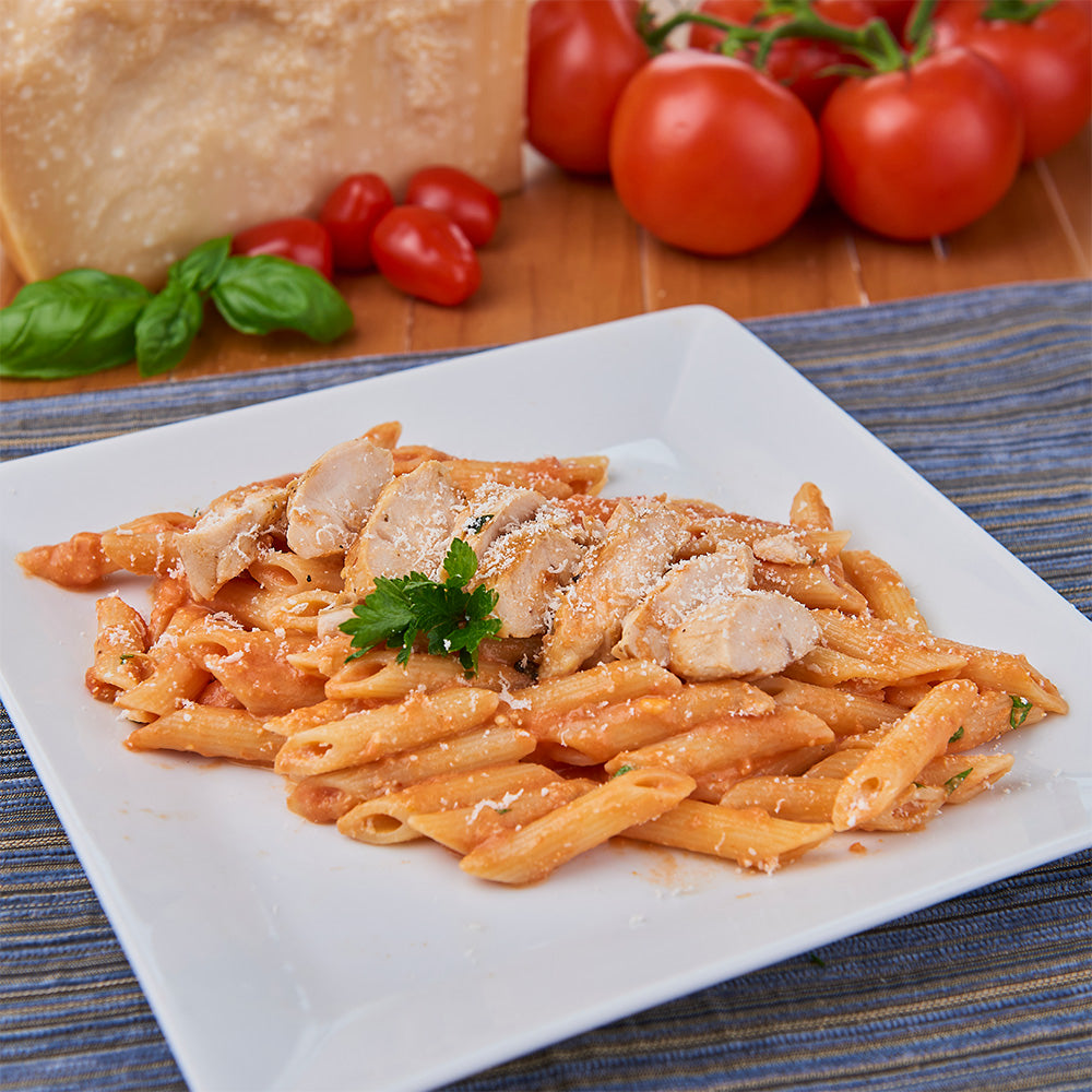 Penne - Grilled Chicken with Rose Sauce